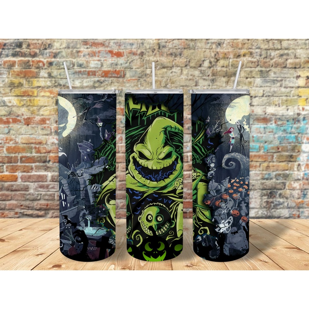 Oogie Boogie Nightmare Before Christmas Metal Tumbler 20oz Hot/Cold
